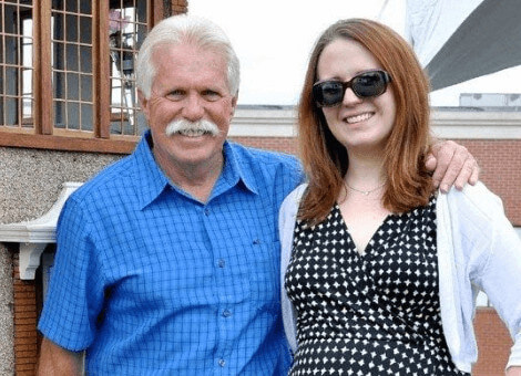 Wayne Carini with his older daughter Lindsay Carini